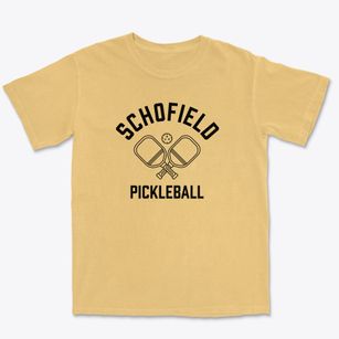 Schofield Missouri Pickleball Premium Heavyweight T-shirt