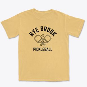 Rye Brook New York Pickleball Premium Heavyweight T-shirt