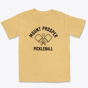 Mount Prosper New York Pickleball Premium Heavyweight T-shirt