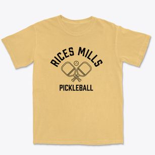 Rices Mills Ohio Pickleball Premium Heavyweight T-shirt