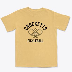 Crocketts New York Pickleball Premium Heavyweight T-shirt