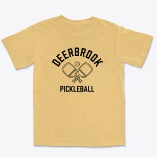 Deerbrook Wisconsin Pickleball Premium Heavyweight T-shirt