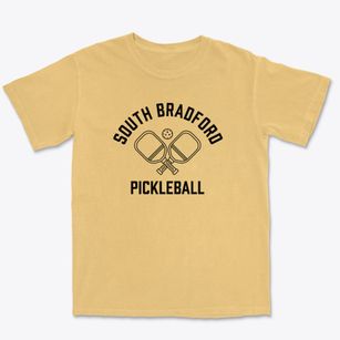 South Bradford New York Pickleball Premium Heavyweight T-shirt