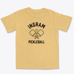 Ingram North Carolina Pickleball Premium Heavyweight T-shirt