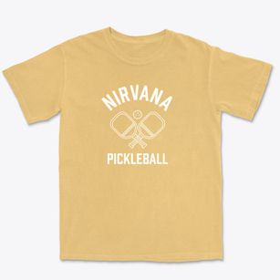 Nirvana Michigan Pickleball Premium Heavyweight T-shirt