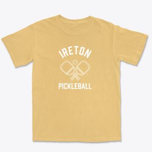 Ireton Iowa Pickleball Premium Heavyweight T-shirt