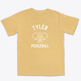 Tyler Texas Pickleball Premium Heavyweight T-shirt