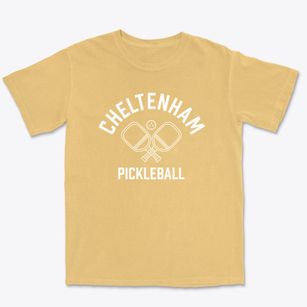 Cheltenham Maryland Pickleball Premium Heavyweight T-shirt