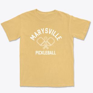 Marysville Michigan Pickleball Premium Heavyweight T-shirt
