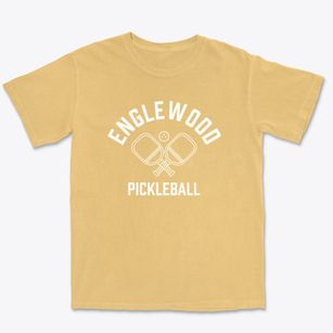 Englewood Massachusetts Pickleball Premium Heavyweight T-shirt