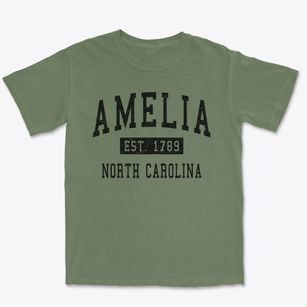 Amelia North Carolina Classic Established Premium Heavyweight T-shirt