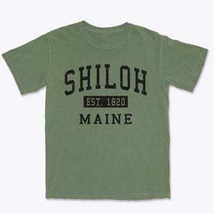 Shiloh Maine Classic Established Premium Heavyweight T-shirt