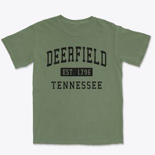 Deerfield Tennessee Classic Established Premium Heavyweight T-shirt