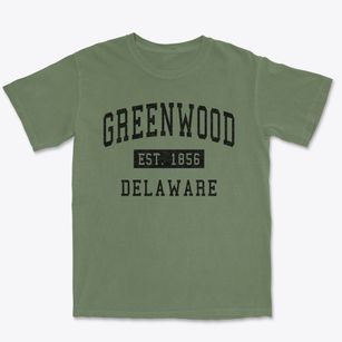 Greenwood Delaware Classic Established Premium Heavyweight T-shirt