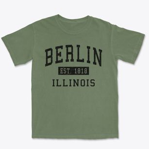 Berlin Illinois Classic Established Premium Heavyweight T-shirt