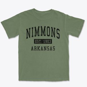 Nimmons Arkansas Classic Established Premium Heavyweight T-shirt