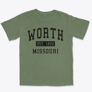 Worth Missouri Classic Established Premium Heavyweight T-shirt