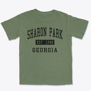 Sharon Park Georgia Classic Established Premium Heavyweight T-shirt