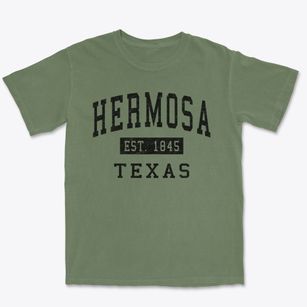 Hermosa Texas Classic Established Premium Heavyweight T-shirt