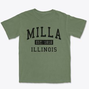 Milla Illinois Classic Established Premium Heavyweight T-shirt