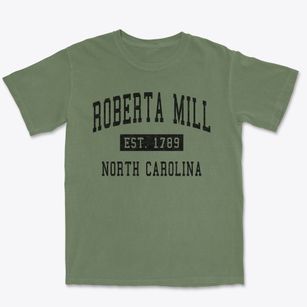 Roberta Mill North Carolina Classic Established Premium Heavyweight T-shirt