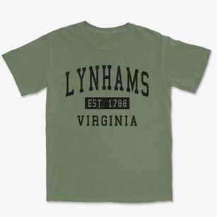 Lynhams Virginia Classic Established Premium Heavyweight T-shirt
