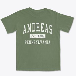 Andreas Pennsylvania Classic Established Premium Heavyweight T-shirt