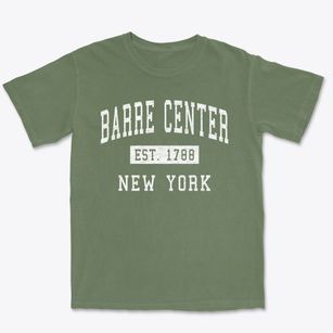 Barre Center New York Classic Established Premium Heavyweight T-shirt