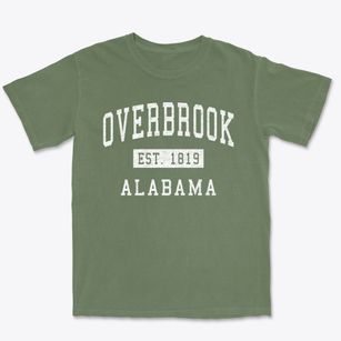 Overbrook Alabama Classic Established Premium Heavyweight T-shirt