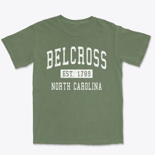 Belcross North Carolina Classic Established Premium Heavyweight T-shirt