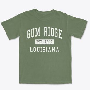 Gum Ridge Louisiana Classic Established Premium Heavyweight T-shirt