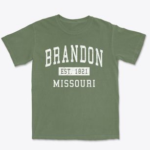Brandon Missouri Classic Established Premium Heavyweight T-shirt