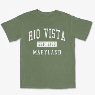 Rio Vista Maryland Classic Established Premium Heavyweight T-shirt