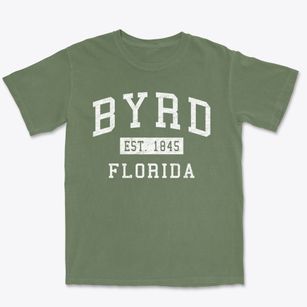 Byrd Florida Classic Established Premium Heavyweight T-shirt