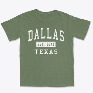 Dallas Texas Classic Established Premium Heavyweight T-shirt