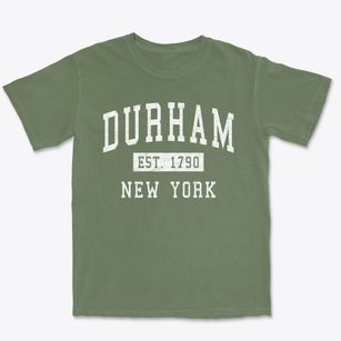 Durham New York Classic Established Premium Heavyweight T-shirt