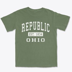 Republic Ohio Classic Established Premium Heavyweight T-shirt