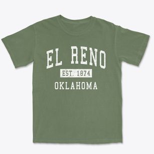El Reno Oklahoma Classic Established Premium Heavyweight T-shirt