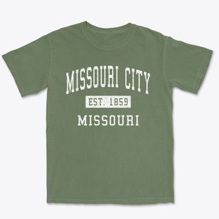 Missouri City Missouri Classic Established Premium Heavyweight T-shirt