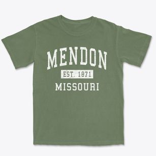 Mendon Missouri Classic Established Premium Heavyweight T-shirt