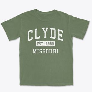 Clyde Missouri Classic Established Premium Heavyweight T-shirt