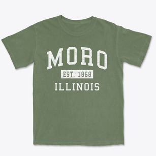 Moro Illinois Classic Established Premium Heavyweight T-shirt