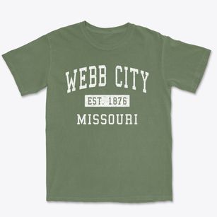 Webb City Missouri Classic Established Premium Heavyweight T-shirt