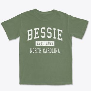Bessie North Carolina Classic Established Premium Heavyweight T-shirt