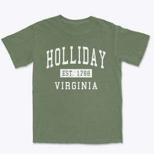 Holliday Virginia Classic Established Premium Heavyweight T-shirt