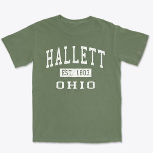 Hallett Ohio Classic Established Premium Heavyweight T-shirt