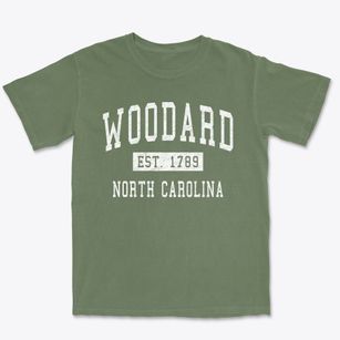 Woodard North Carolina Classic Established Premium Heavyweight T-shirt
