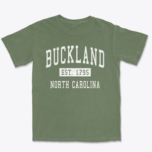 Buckland North Carolina Classic Established Premium Heavyweight T-shirt
