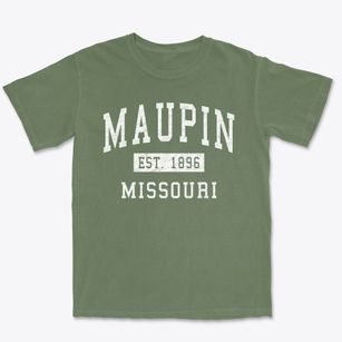 Maupin Missouri Classic Established Premium Heavyweight T-shirt