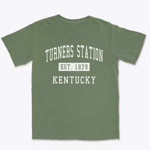 Turners Station Kentucky Classic Established Premium Heavyweight T-shirt
